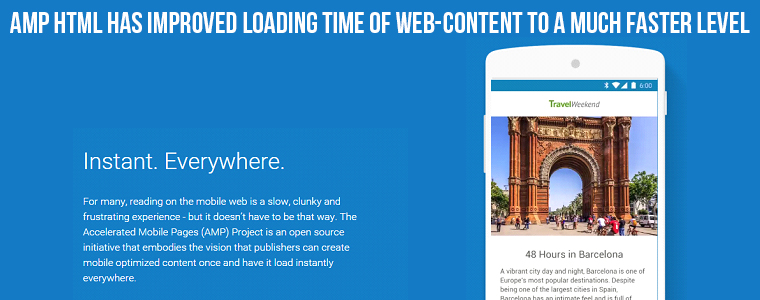 Arrrival of Google Accelerated Mobile Pages HTML (AMP HTML) | velsof