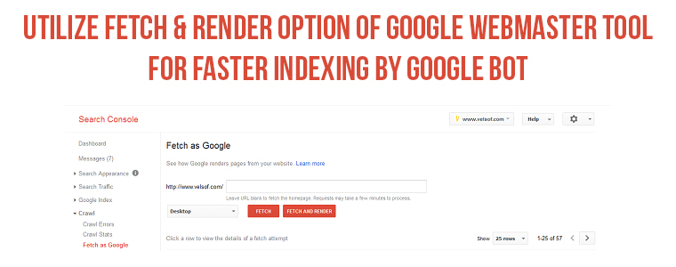 Ensure that your mobile website is effectively indexed and rendered by Googlebots | Velsof