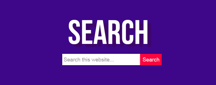 website search implementation