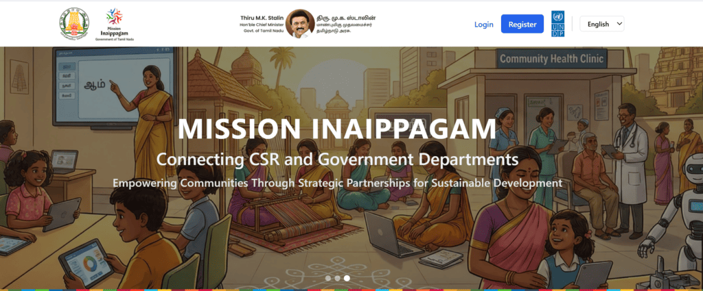 CSR Matchmaking Web Platform for Government of Tamil Nadu