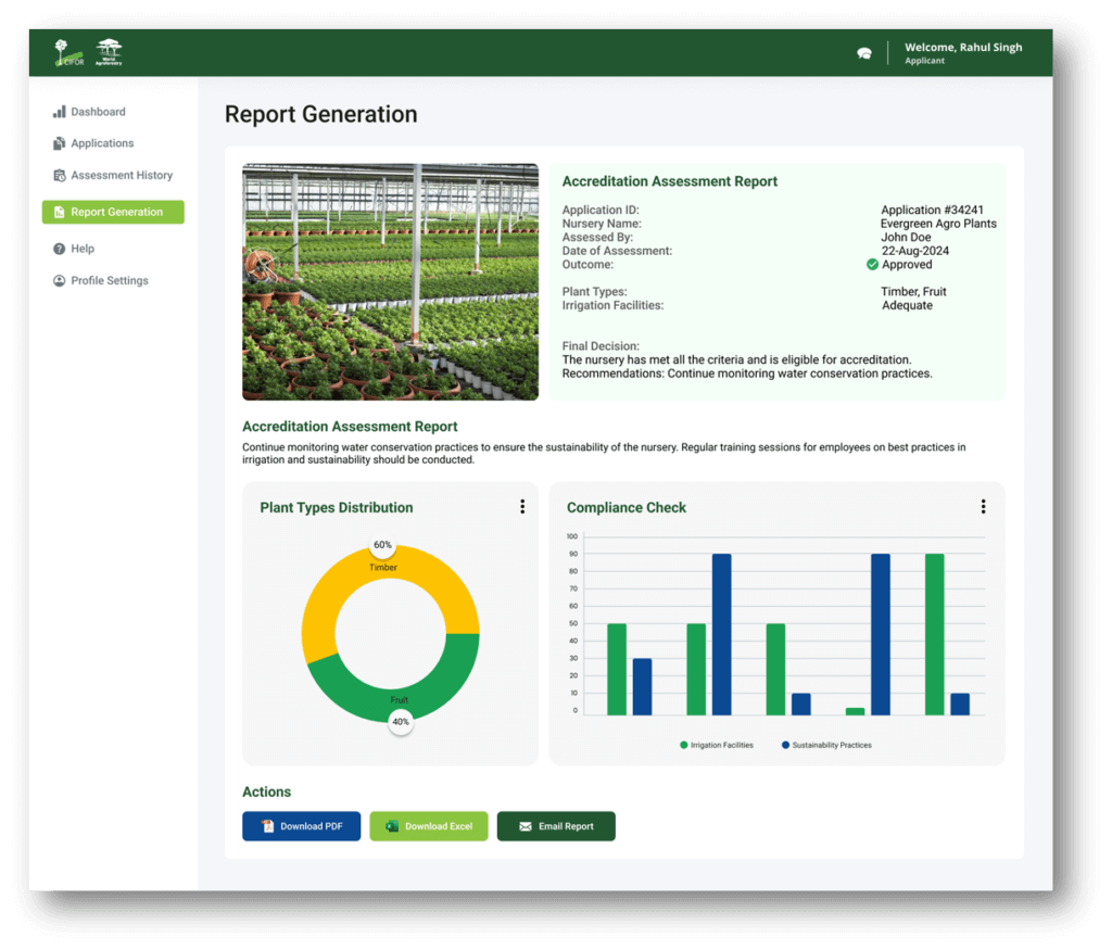 Digital Platform for Agroforestry Data Management