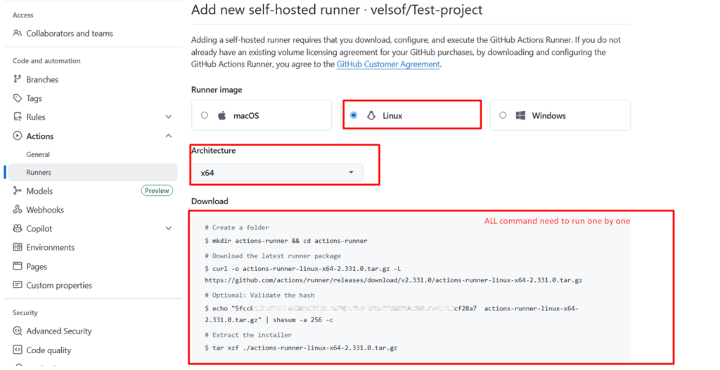 GitHub Actions Runner Setup (Deployment Guide) 2 GitHub Actions Runner Setup (Deployment Guide)