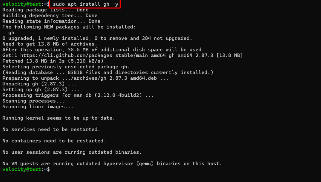 GitHub CLI User Manual – Installation & Usage on Ubuntu 4 GitHub CLI User Manual – Installation & Usage on Ubuntu