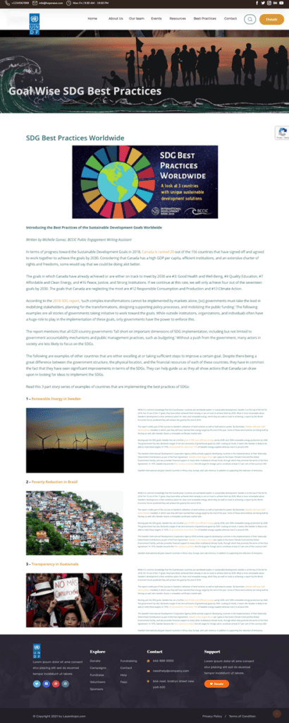 SDG Knowledge Hub Virtual Platform