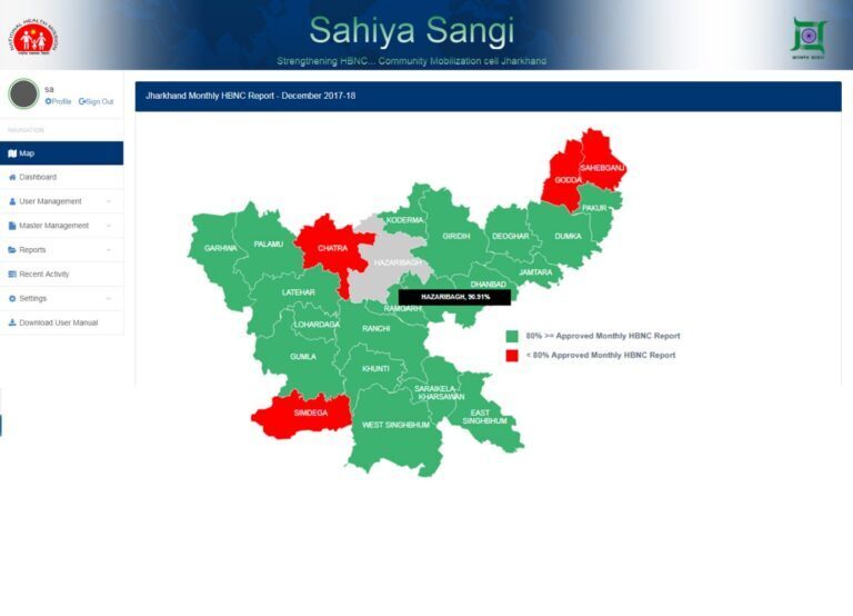 Strengthening the Home Based Newborn Care (HBNC) System -- UNICEF Ranchi (2018)