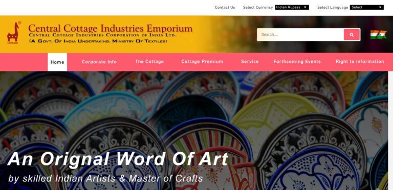 Cottage Emporium -- eCommerce Platform Development for Indian Handicrafts