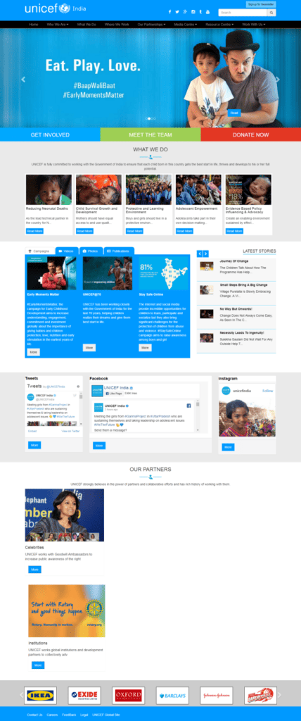 UNICEF India - IEC eWarehouse Maintenance, Digitization & Footage Storage 2019