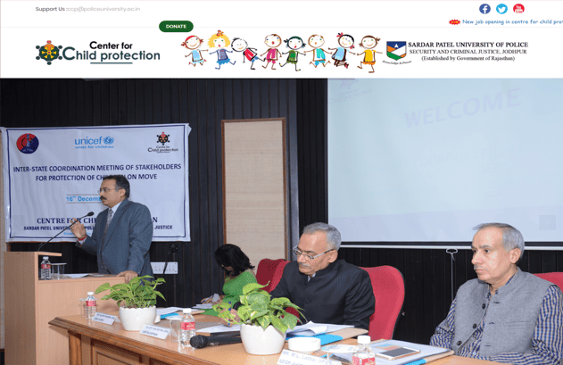 Center for Child Protection, Rajasthan -- Website and Helpdesk System Development