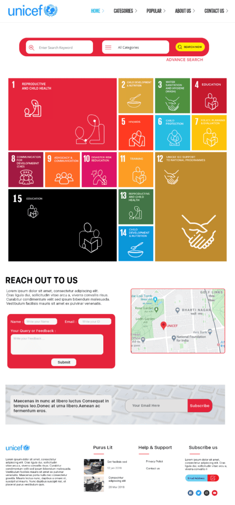 UNICEF Gujarat - IEC eWarehouse for COVID-Specific SBCC Campaigns