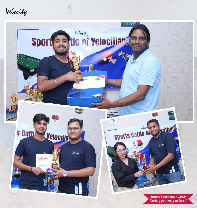 Sports Tournament 2024 9 Table Tennis Champion - Sports Tournament in Velocity