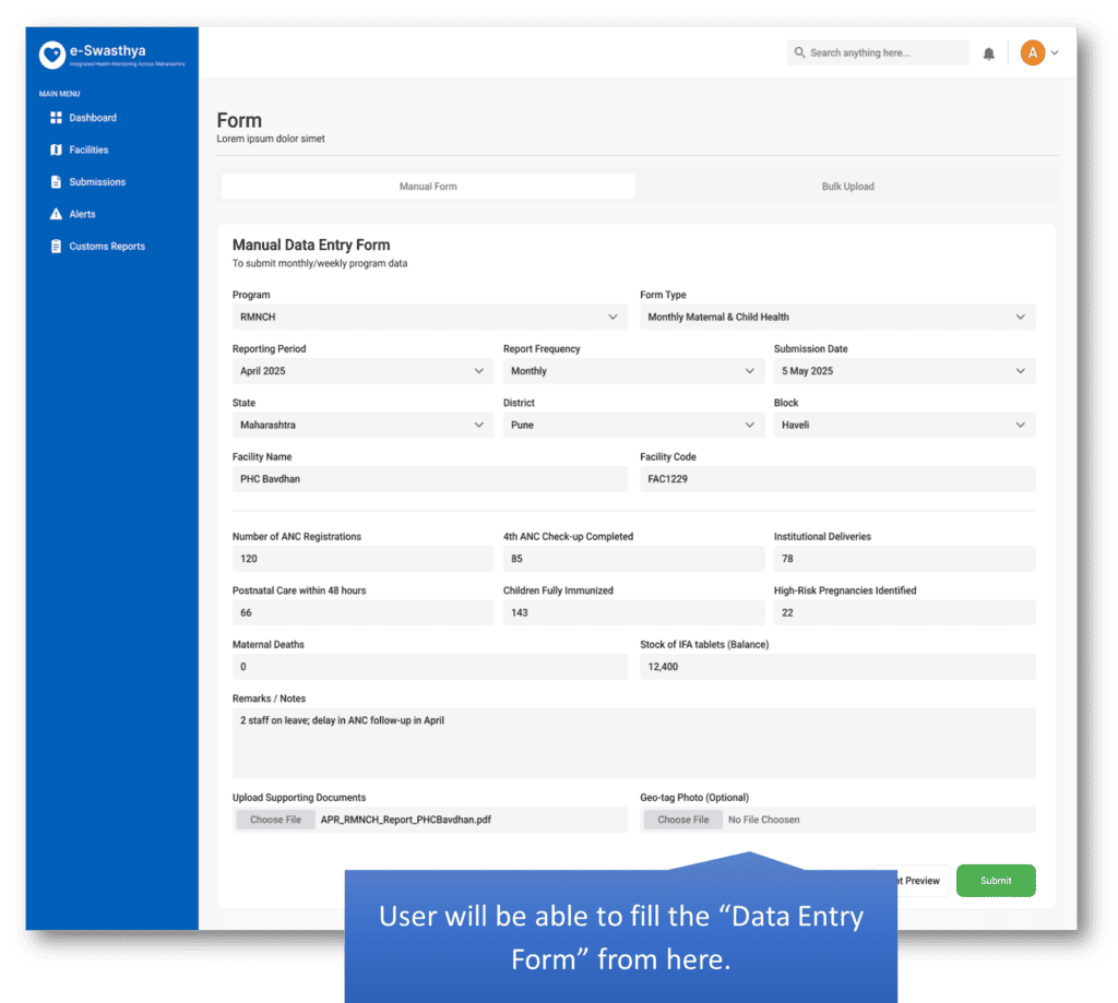 PATH - Integrated Health Dashboard for Maharashtra 5 PATH - Integrated Health Dashboard for Maharashtra
