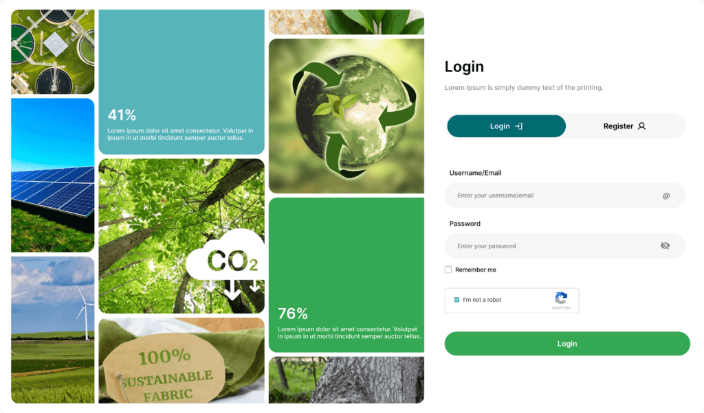 B2B Platform for Sustainability Technologies in the Textiles Industry