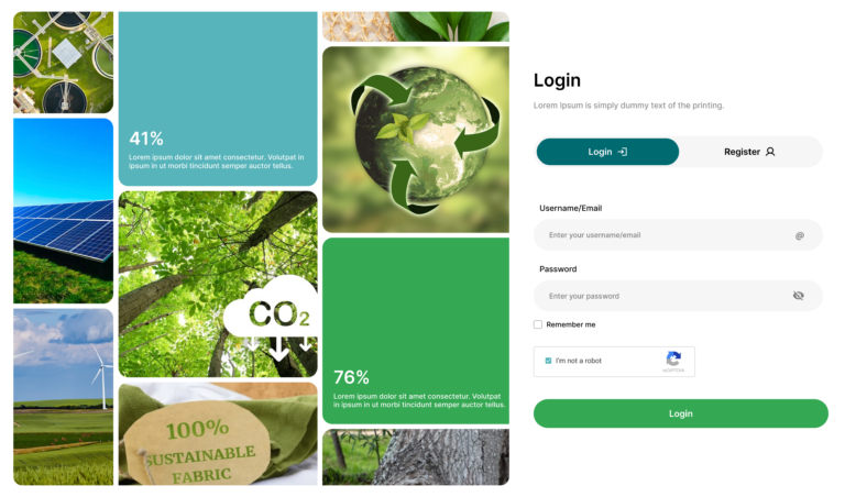 B2B Platform for Sustainability Technologies in the Textiles Industry