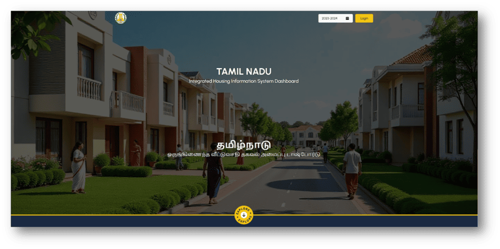 Tamil Nadu Integrated Housing Information System (TNIHIS) Dashboard