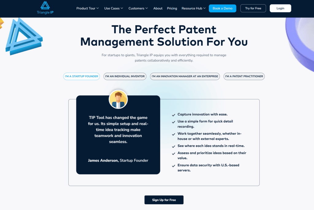 TriangleIP – A Comprehensive Patent Management Solution
