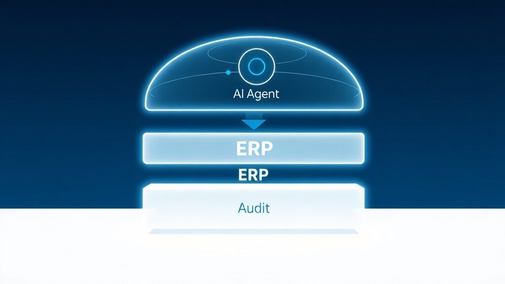 Agentic AI in ERP 2026: 7 Production Patterns That Automate Order-to-Cash, Procurement, and Inventory Without Breaking Your Controls 4 Agentic AI ERP architecture with audit witness layer
