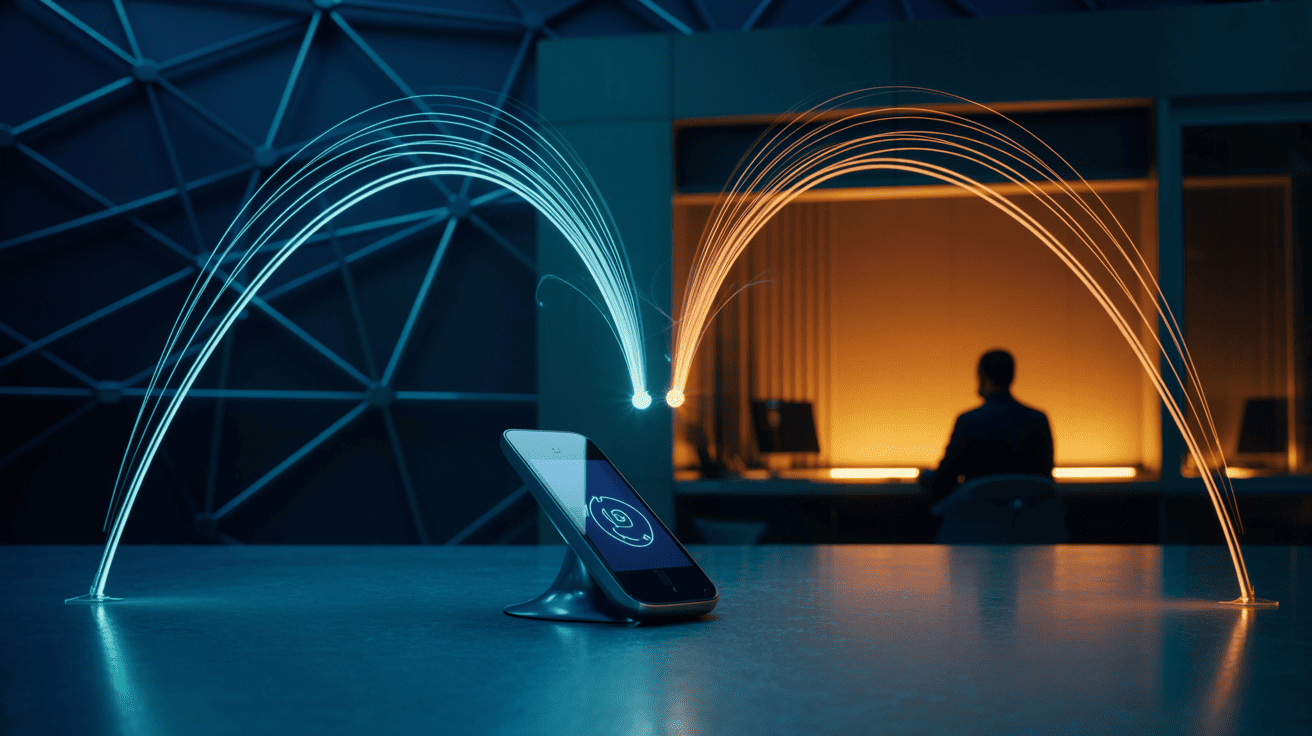 Enterprise voice AI agents escalation pattern handing off to a human contact-center agent