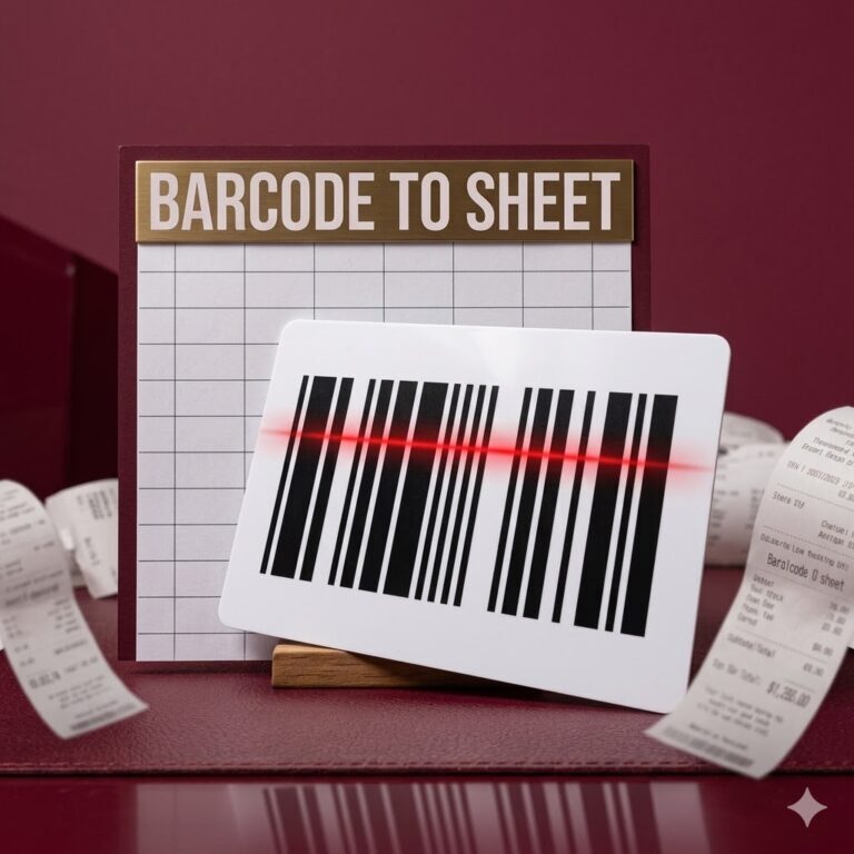 Barcode to Sheet: The Effortless Guide to Peak Productivity